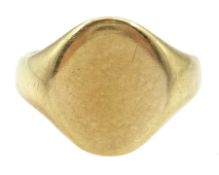 9ct gold signet ring