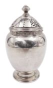 Early 20th century silver sugar caster