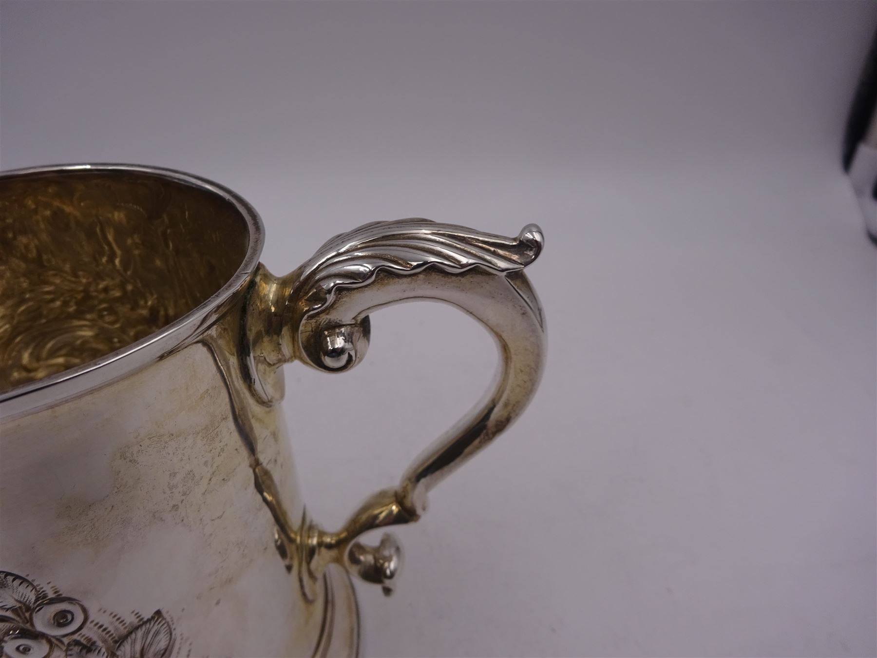 George III silver tankard - Image 6 of 8