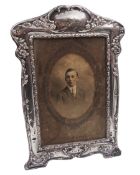 Art Nouveau silver mounted photograph frame