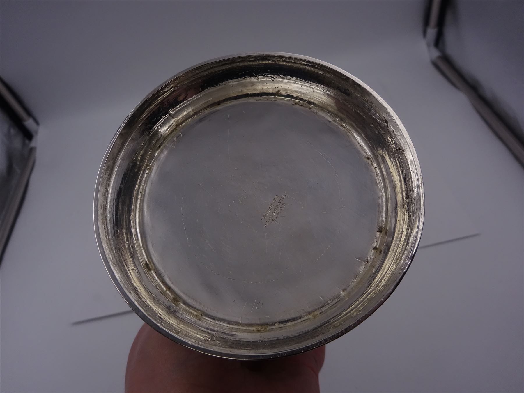 George III silver tankard - Image 8 of 8