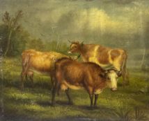 A Jackson (British 19th century): Cattle