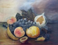 FW Caldcleugh (Early 20th century): Still Life of Fruit