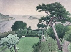 Thomas Maidment (British 1871-c1959): View of Torbay
