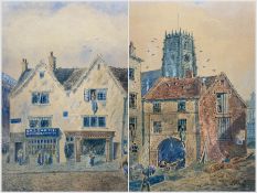 Arthur McArthur (British fl. 1880-1920): Bradford Street Scenes