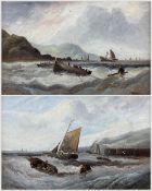 William Matthew Hale (British 1837 - 1929): Shipping off the Coast