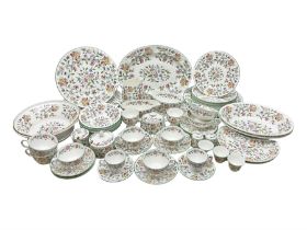 Minton Haddon Hall patter tea and dinnerwares