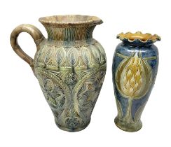 Early 20th century Royal Doulton stoneware vase