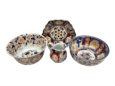 Two Japanese Imari bowls