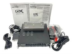 Gallien Krueger MB Fusion 800 amplifier still in factory packaging and delivery box; with additional