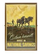 For A Certain Harvest Invest in National Savings