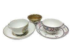 19th century Nymphenburg teacup and saucer
