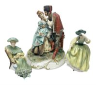 Two Royal Doulton figures