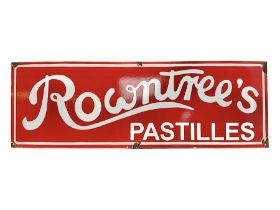 Rowntree's enamel advertising sign