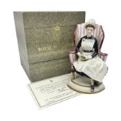 Royal Worcester limited edition figure