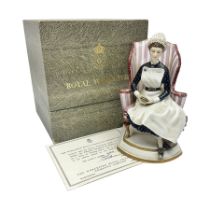 Royal Worcester limited edition figure