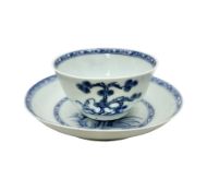Chinese Nanking Cargo tea bowl and saucer
