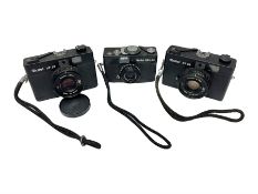 Three Rollei cameras