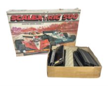 Scalextric 500 C538 set with C136 Ferrari 312 T3 and C135 Tyrell 008 cars in original box