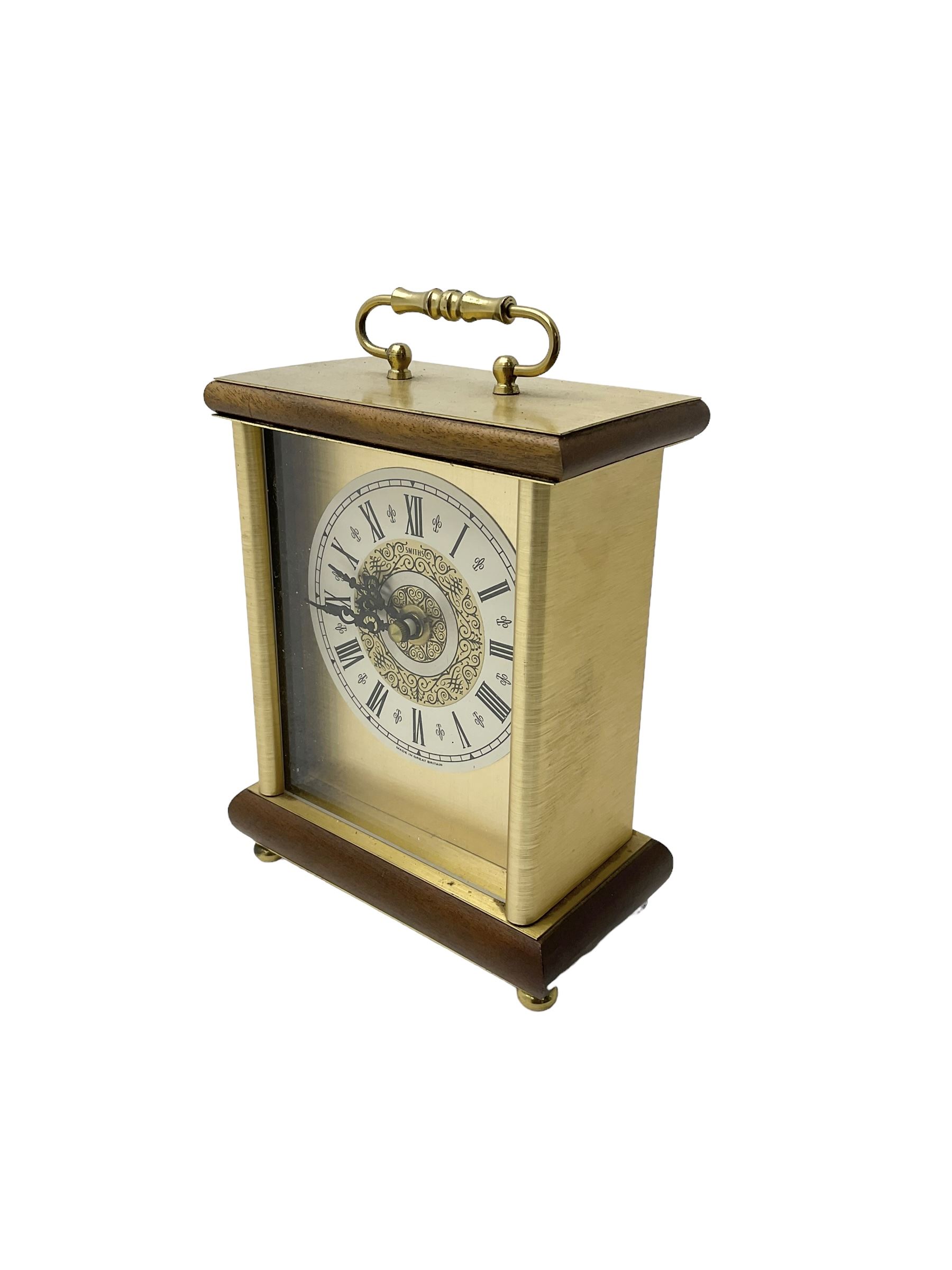 Smiths 20th century battery operated mantle clock - Image 2 of 2
