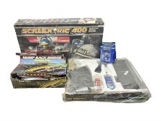 Scalextric - Scalextric 400 C587 set with March Ford 721 and JPS Formula One cars; Calibra Cup set w