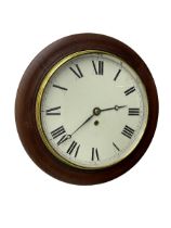English - Mid 19th century 8-day fusee wall clock