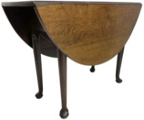 Georgian oak table
