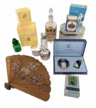 Vintage scent bottles and perfumes