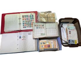 Collection of world stamps