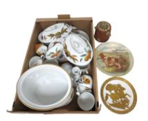 Royal Worcester Evesham and Evesham Vale pattern ceramics