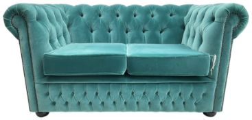 Sofas by Saxon - Chesterfield shape two-seat sofa