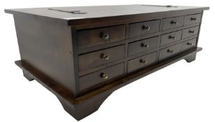Laura Ashley - contemporary 'Garret' coffee table chest