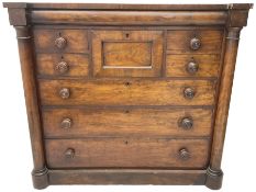 Victorian mahogany chest