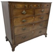 Early 19th century mahogany chest