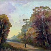 Bruce Kendall (British Contemporary): ‘The Avenue - Temple Newsam’ Leeds