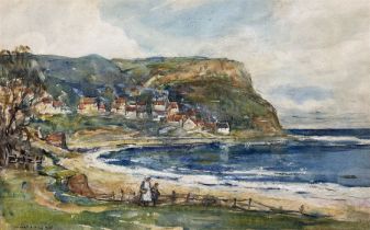 Rowland Henry Hill (Staithes Group 1873-1952): Runswick Bay