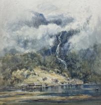 Mary Weatherill (British 1834-1913): 'Eide - Graven' Norway
