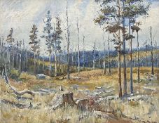 Dora Meeson Coates (Australian 1869-1955): 'A Fresh Clearing Australia'