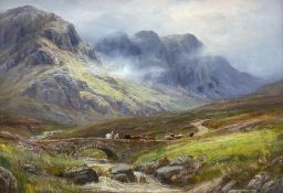 William Lakin Turner (British 1867-1936): Buck Pike and Dow Crags above Coniston