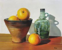 Peter J Bailey (British 1951-): 'To Share an Orange'