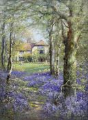 Alfred Fontville De Breanski Jnr. (British 1877-1957): 'The Home at the Edge of the Wood'