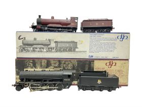 DJH Models - two ‘00’ gauge kit built model railway locomotives and tenders comprising K37 Highland