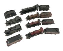 Keyser ‘00’ gauge - six steam locomotives to include Class 115 Midland Railway 4-2-2 locomotive and