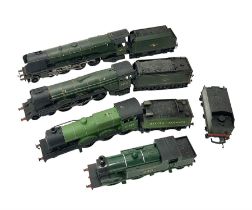 ‘00’ gauge - four hand built locomotives