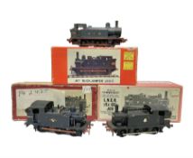 ‘00’ gauge - three steam locomotives and comprising two kit built examples; J69 Class 0-6-0T no.6861