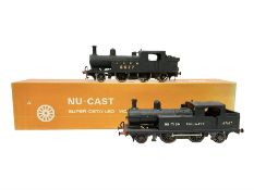 ‘00’ gauge - two kit built locomotives comprising Class F1 GCR/LNER/BR 2-4-2T no.5577 finished in LN