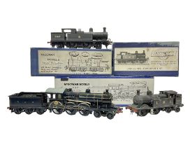 ‘00’ gauge - three kit built steam locomotives comprising GER Class S69/B12 4-6-0 no.1510 finished i