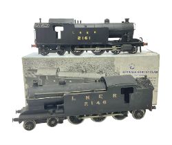 ‘00’ gauge - kit built NER/LNER H1 Class 4-4-4T steam locomotive no.2161 finished in LNER black with