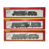 Hornby ‘00’ gauge - three ‘weathered’ locomotives comprising Class 8F 2-8-0 locomotive no.48062 in B