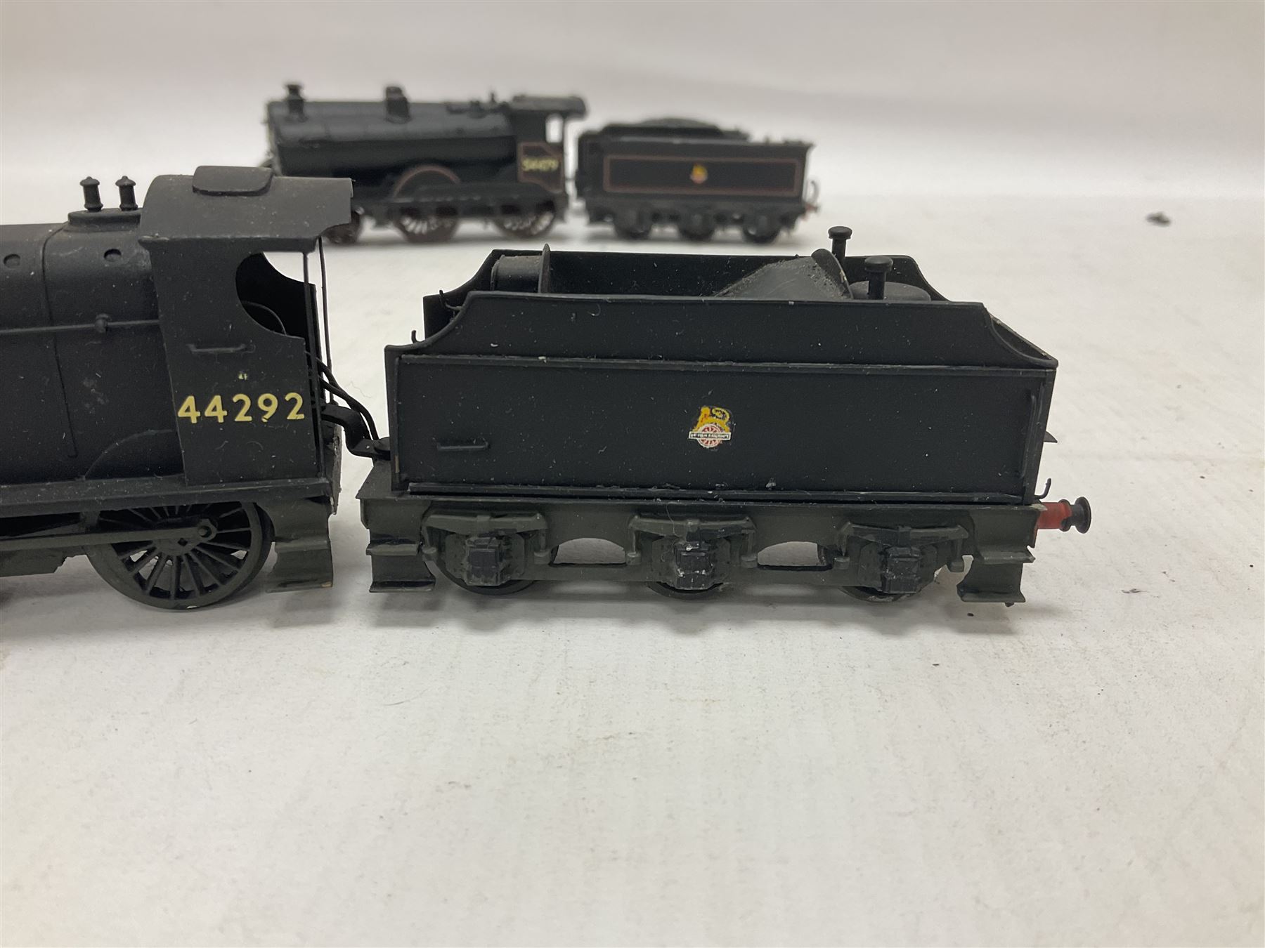 ‘00’ gauge - three kit built steam locomotive and tenders comprising ...
